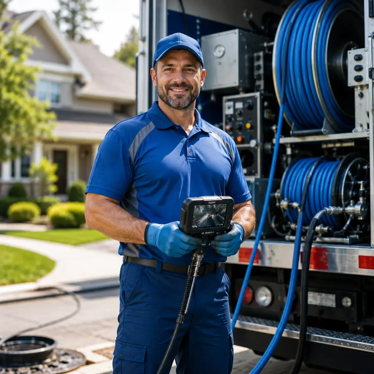 Local outdoor drain cleaning specialists in Houston, MS
